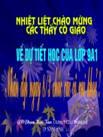 Tiết 51-Phương trình bậc hai một ẩn
