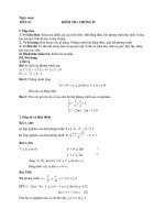 Kiểm tra 1T Chương IV - ĐS10NC