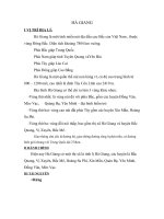 Một số thông tin về Hà Giang