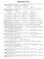 CHTN PHÉP ĐỐI XỨNG TÂM