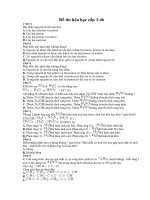 Đề thi trắc nghiệm hóa học cấp 3-46