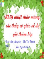 Tiet 117 Vieng lang bac thi GV goi cap huyen