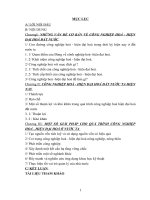 MỘT SỐ GIẢI PHÁP CHO QUÁ TRÌNH CÔNG NGHIỆP HOÁ - HIỆN ĐẠI HOÁ Ở NƯỚC TA 