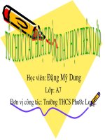 chương trinh hanh động