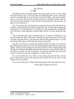 Thiết kế cải tạo hệ thống cấp nước Thị xã Sa Đéc