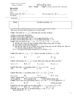 Đề thi hsg lớp 9