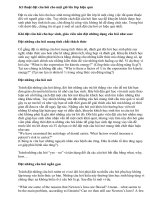 Kĩ thuật đặt câu hỏi cho một giờ lên lớp hiệu quả