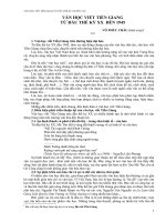 Văn học viết Tiền Giang từ đầu TK XX - 1945