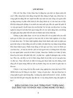 BIỆN CHỨNG CỦA QUÁ TRÌNH PHÁT TRIỂN GIÁO DỤC ĐÀO TẠO VÀ KHOA HỌC CÔNG NGHỆ VỚI MỤC TIÊU CÔNG NGHIỆP HOÁ HIỆN ĐẠI HOÁ Ở VIỆT NAM HIỆN NAY