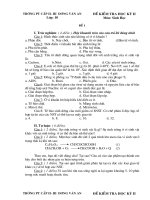 đề học kỳ 2 sinh học 10cb