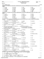 English 12 Test 1 code 2