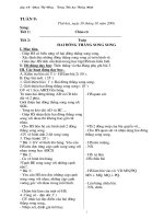 GIAO AN 4 (tuần 9)