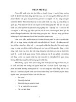 Những định hướng và giải pháp cơ bản cho sự phát triển Trình độ văn hoá của Nguồn nhân lực Việt nam