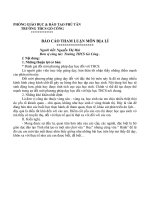 BÀI THAM LUẬN ĐÓNG GÓP SGK