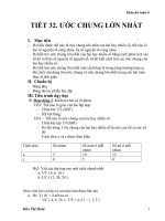 Giáo án số học 6 (HK1)