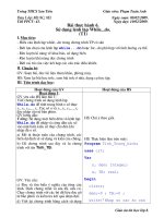 Tin Học lớp 8. Tiết 43 - 46