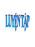 luyen tap thống kê