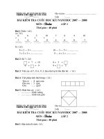 Đề thi Tiếng Việt