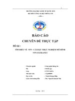 TÌM HIỂU VỀ  VPN - CÀI ĐẶT THỰC NGHIỆM MÔ HÌNH VPN EXTRANET