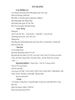 Một số thông tin về An Giang