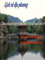 Sử địa phương lớp 6