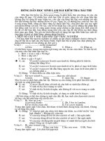 H­uong dẫn học sinh kỹ năng làm bài kiểm tra/ bài thi