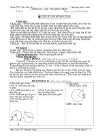 GIÁO ÁN HINH HỌC 9 CHƯƠNG III