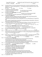 Kiểm Tra 1 tiết KHII NC