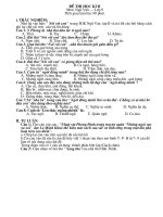 de thi ngu van 9 hoc ky II