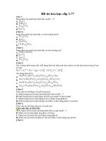 Đề thi trắc nghiệm hóa học cấp 3-77