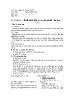 bai 11: chính sách dân số và giải quyết việc làm