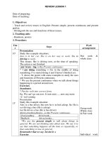 4 tiết ôn tập HK1_Anh 11