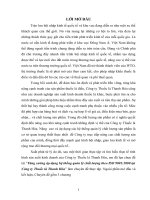 Tăng cường áp dụng hệ thống quản lý chất lượng theo ISO 9001:2000 tại Công ty Thuốc lá Thanh Hóa
