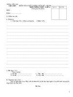 Đề thiGK1  lớp 1-lớp 4