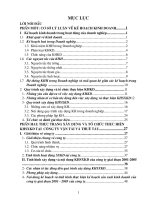 Một số vấn đề xây dụng và tổ chức thực hiện kế hoạch sản xuất kinh doanh tại ccông ty Vận tải và Thuê tàu