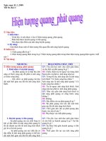 Hiện tượng quang_phát quang ( 2 cột ).