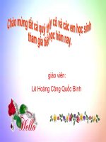 Bài 40: DÒNG ĐIỆN FU-CÔ