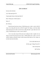 NHỮNG ĐỊNH HƯỚNG VÀ GIẢI PHÁP PHÁT TRIỂN DỊCH VỤ GIAO NHẬN VẬN TẢI TẠI CÔNG TY TNHH THƯƠNG MẠI VÀ DỊCH VỤ VẬN TẢI ASEAN TỚI NĂM 201553
