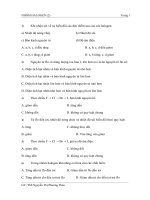 NHÓM HALOGEN 2 - 20 câu cơ bản (tiếp theo)