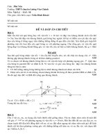 ĐỀ THI VẬT LÝ 10 + ĐÁP ÁN