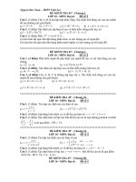 cac de kiem tra toan 10, 11, 12