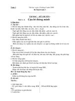 GA lớp 3 Tuần 9 Hay