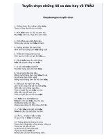 Ca dao hay ve con Trau_Dang Hong Diep_THCS Co Loa