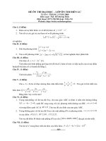 Đề ôn Đại học tuần 1 tháng 3 năm 2009