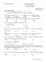 dề thi khảo sát lớp 10 Chuyên vp