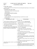 Ngữ văn 11 CB- Phân tích đề, lập dàn ý...