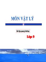 Tiét 57: Bài tập quang hình học