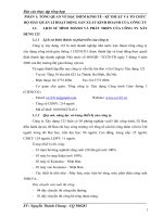 Ề CÔNG TÁC KẾ TOÁN TẠI CÔNG TY XÂY DỰNG 123