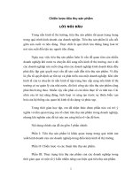 Thực trạng và những thành công ban đầu trong việc thúc đẩy tiêu thụ sản phẩm của công ty TNHH MAI CƯƠNG