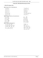 TÀI LIỆU LUYỆN THI VÀO THPT